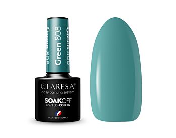 CLARESA GEL POLISH GREEN 808 -5G - Claresa - ibloom