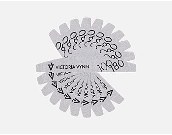 Victoria Vynn Nail File Half Moon 100/180 10pcs  - Filer og buffer - ibloom