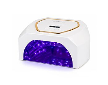 Nailsology LumiSense 3.0 UV/LED-neglelampe &ndash; Clavier, 360&deg; Smart Light Mirror System, hvit, 268 W