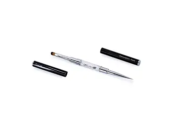 Excellent PRO Pensel 2in1 med zirkonia Oval #6 Deco #7