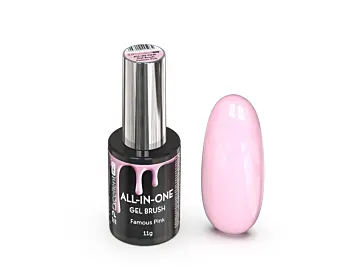 Excellent PRO ALL-IN-ONE Gel Brush Famous Pink 11g