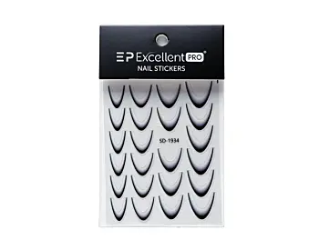 Excellent PRO Deco Nail Sticker 009