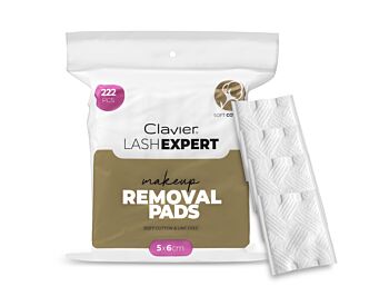 Clavier LASH EXPERT makeup removal pads  222pcs