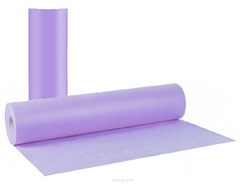 ASEO Engangs benkepapir i nonwoven – lilla, 58 cm × 70 m 
