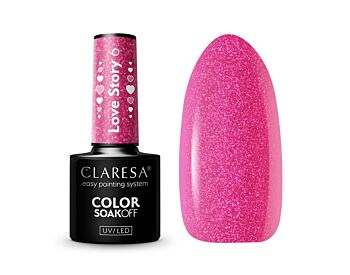 LOVE STORY 6 CLARESA / Soakoff UV/LED Gel, 5 ml