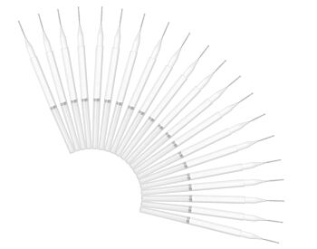 Eyebrow Laminating Microbrushes White 20pcs.