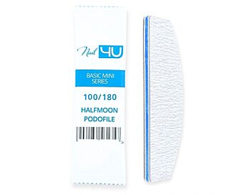 Neglefil Crescent/Halfmoon MINI 100/180grit (25pk) BASIC - ibloom.no