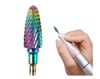 Tungsten Rainbow Cone Medium 3/32 Hybrid Gel - Flame M(R)