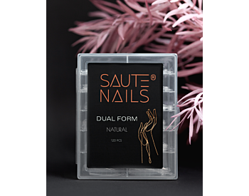 Saute Nails Dual Form Natural