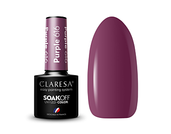 Claresa Gel Polish 5g - Purple 616 - Claresa - ibloom