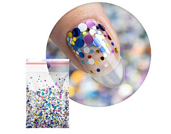 SALG Negledekorasjon Pop-Up! Confetti Princess Nails 20 g