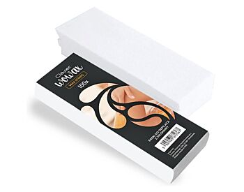 WOWAX strips i non-woven materiale til h&aring;rfjerning &ndash; 100 stk.