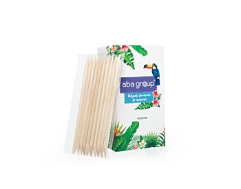 Aba Group Wooden manicure sticks (100 pcs.) - 9.5 cm.