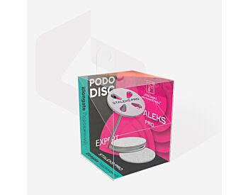 PODODISC L EXPERT and set of disposable files 180 grit 5 pcs (10 mm)