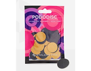 PODODISC Thin Engangsfiler S 240grit (50 stk) SVART STALEKS