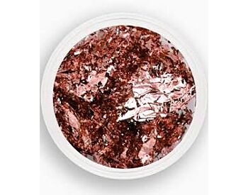 VINTAGE ROSE glitter dust nail