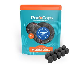  PodoCaps 180grit (10pk)