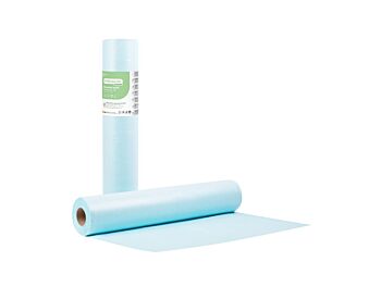 Stylistbordunderlag og pedikyrpapir 30cm- 40m Blå Lys