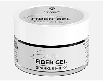  EASY FIBER GEL Sparkle Milky, 50ml