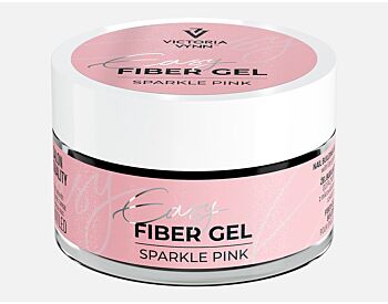 EASY FIBER GEL Sparkle Pink, 50ml