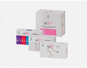 SOFT GEL TIPS Set with Long Stiletto tips