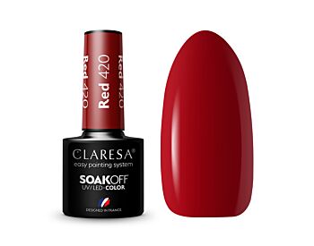 CLARESA RED 420 HYBRID NAIL POLISH -5G - Claresa - ibloom