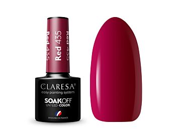 CLARESA GEL POLISH RED 435 -5G - Claresa - ibloom