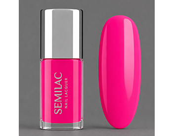 Semilac 119 Nail Lacquer Neon Pink 9 ml