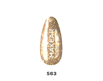 Gel Polish S63 Gold Star 8ml