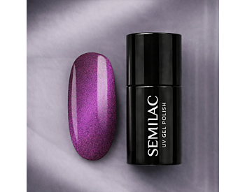 Semilac Hybrid Varnish 469 Violet Nightdress  7 ml
