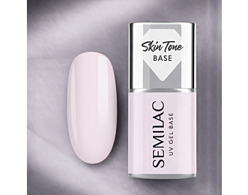 Semilac Skin Tone Cover Base Hybrid Base Natural Pink 7ml