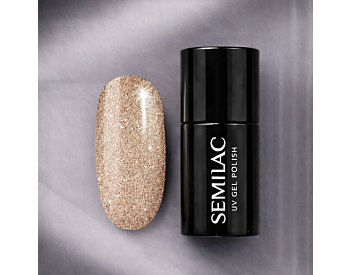 SEMILAC UV Gelpolish 349 Delicate Vanilla Glitter 7ml