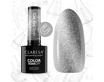 Claresa Gelpolish Cat eye Silver 5g