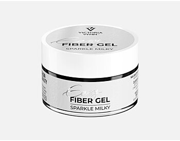 EASY FIBER GEL Sparkle Milky 15ml