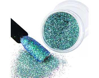 Coliber Effect 09 EMERALD nail powder - Diverse