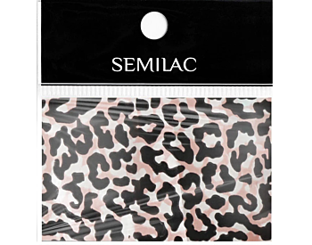 SEMILAC Transfer foil 18 WILD ANIMALS leopard print - Nail Art