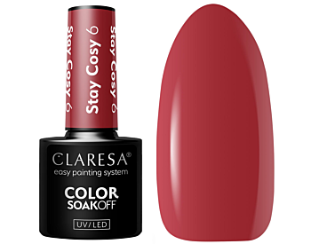 CLARESA HYBRID VARNISH Stay Cosy 6 -5g