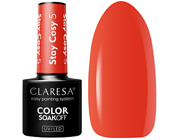 CLARESA HYBRID VARNISH Stay Cosy 5 -5g