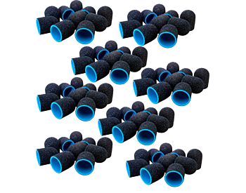 10 Pcs LUX Blue Abrasive Cap pedicure 13mm gr180 - Diverse - ibloom