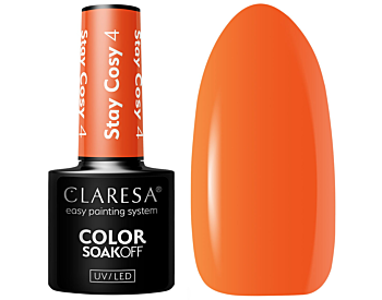 CLARESA HYBRID VARNISH Stay Cosy 4 -5g