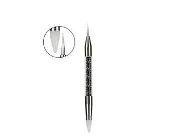 Double Sided Silicone Brush & Dotting Tool