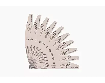NAIL FILE DETAIL QUEEN 10 pcs VICTORIA VYNN Crescent 180/240