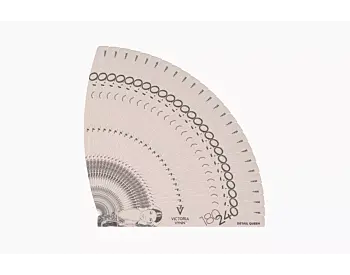 NAIL FILE DETAIL QUEEN 25 pcs VICTORIA VYNN Crescent 180/240