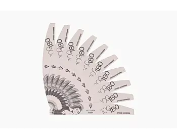NAIL FILE SPEED GODDESS 10 pcs VICTORIA VYNN Crescent 100/180