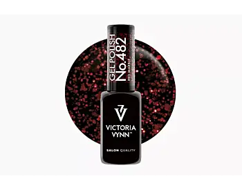 Gel Polish 482 Red Marble 8 ml