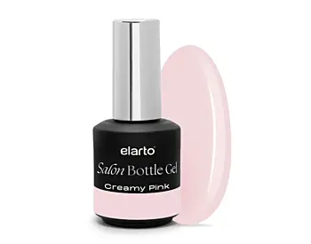 Salon Bottle Gel Creamy Pink 15ml Elarto
