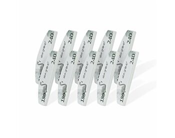Aba Group Sweet mini buffer halvmåne 180/240 – FLAMINGO, 10 stk