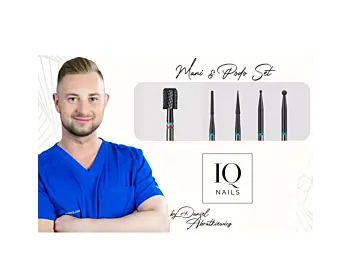 Sett med 5 podologiske fresebiter by Daniel Abratkiewicz &ndash; &laquo;For ikke alt kan skjules med neglelakk&raquo;