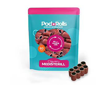  PodoRolls/Drillhetter 80grit 50pk