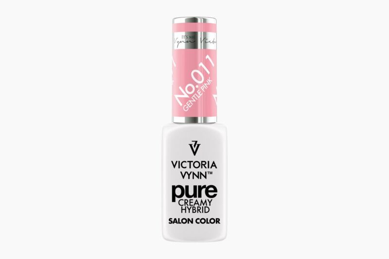 Pure Creamy Hybrid 011 Gentle Pink – Elegant beige-rosa hybridlakk for enhver anledning